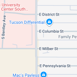 Mapa De Google De Banner University Medical Center South