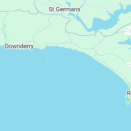 Talland Bay Cornwall Map Talland Bay - Cornwall Beaches