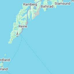 lofoten islands map