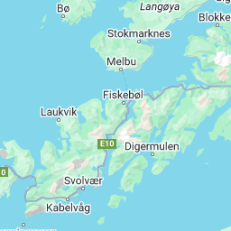 lofoten islands map