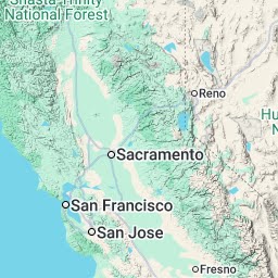 Latest earthquakes in or near Nevada - interactive map