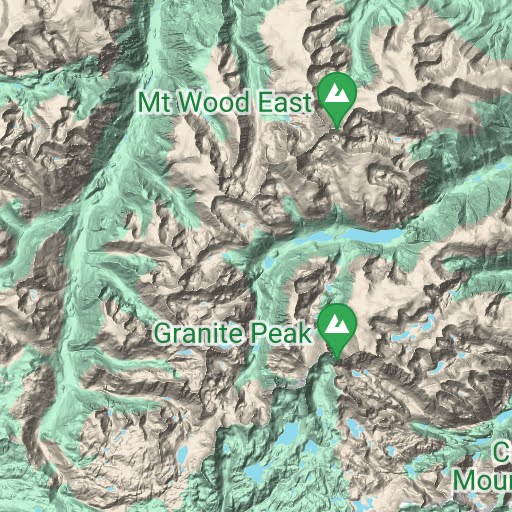 Granite Peak, Rocky Mountains, Montana, USA