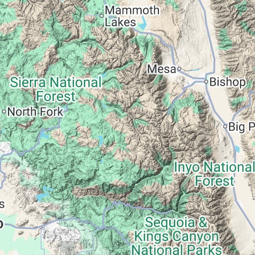 Sierra High Route Map Sierra High Route (Ca) | Fastest Known Time