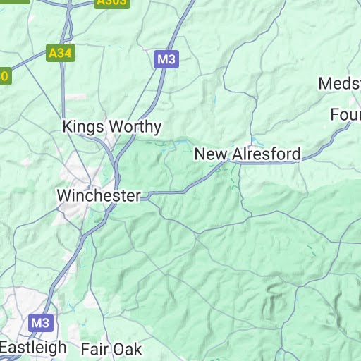 St Swithun S Way Route Map St Swithun's Way (Uk) | Fastest Known Time