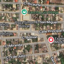 Vista satelital de Núcleo UNEFM Tocuyo de la Costa (L.N. Jacinto Regino Pachano)