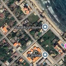 Vista satelital de Núcleo Chichiriviche (UPT Puerto Cabello)